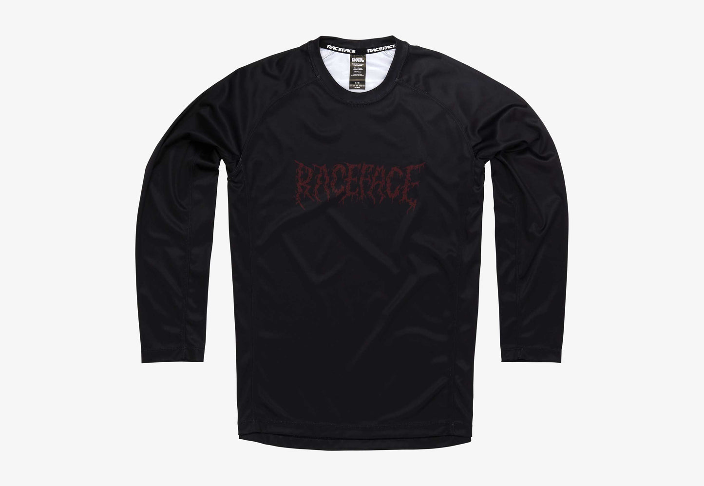 Race Face Sendy Long Sleeve MTB Jersey - Youth - Black Black Small 