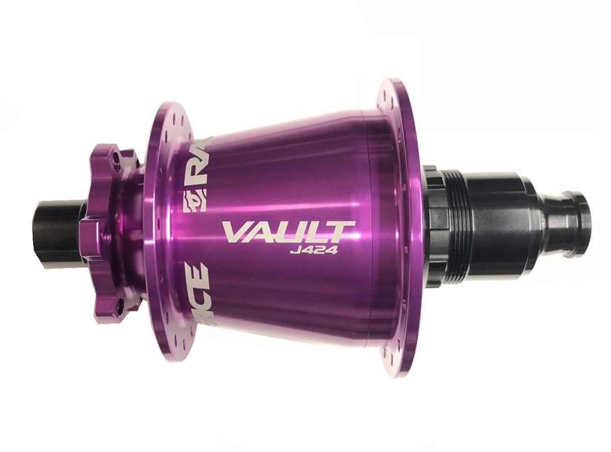 Race Face Vault J-Bend MTB Disc Hub - Boost - Rear - Purple