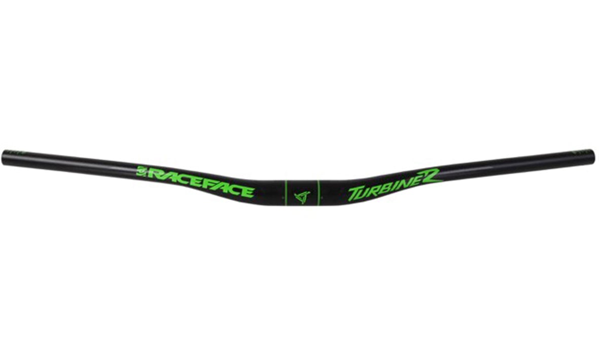 Race Face Turbine R 35 Riser Handlebar - Green Green 800mm - 35.0mm - 20mm 