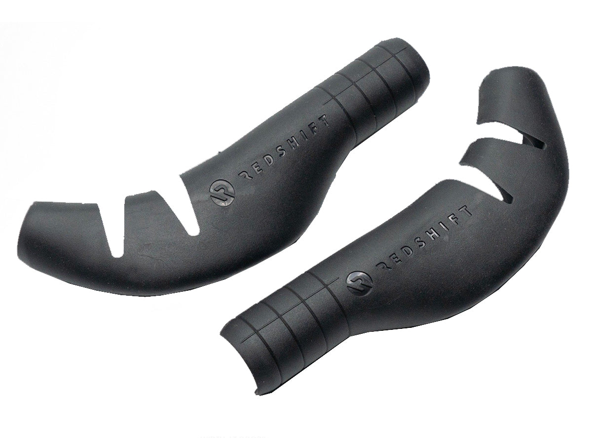 Redshift Cruise Control Drop Bar Grips - Top Grips - Black Black  