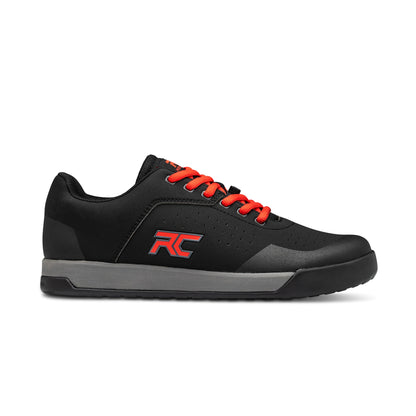 Ride Concepts Hellion Flat Pedal MTB Shoe - Black-Red - 2022