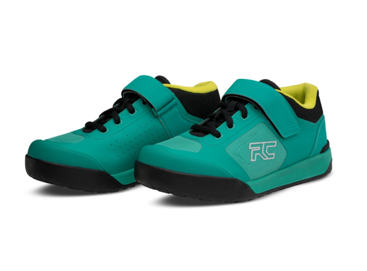 Ride Concepts Traverse Clipless MTB Shoe - Womens - Teal-Lime Teal - Lime US 5 