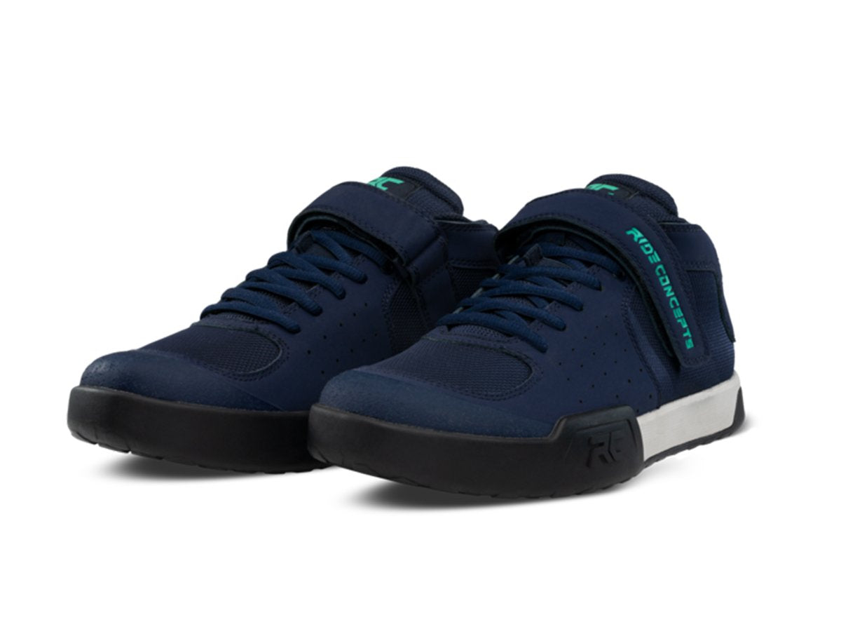 Ride Concepts Wildcat Flat Pedal MTB Shoe - Womens - Navy-Teal Navy - Teal US 5 