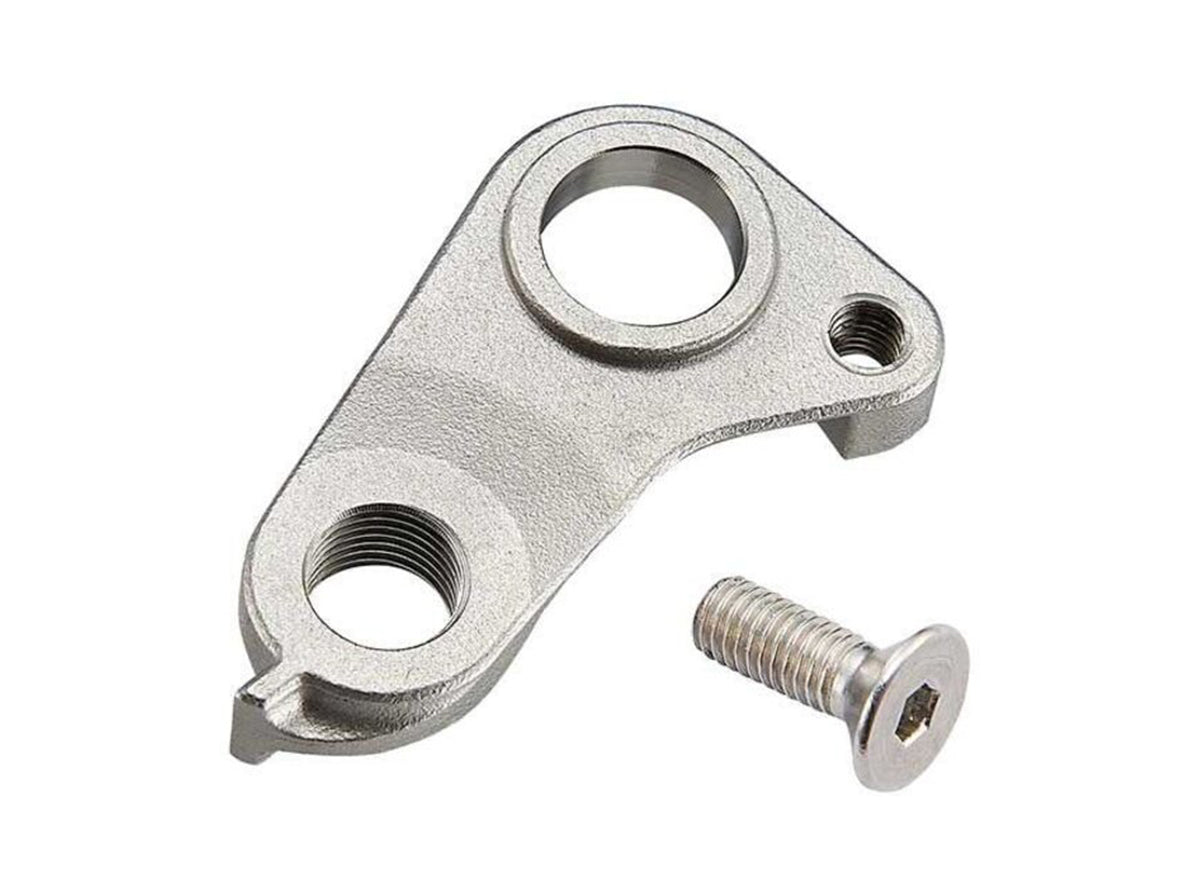 Ritchey Derailleur Hanger for Steel Thru-Axle Frames Silver Fits - Outback/Swiss Cross Disc V2/Ultra/Timberwolf 