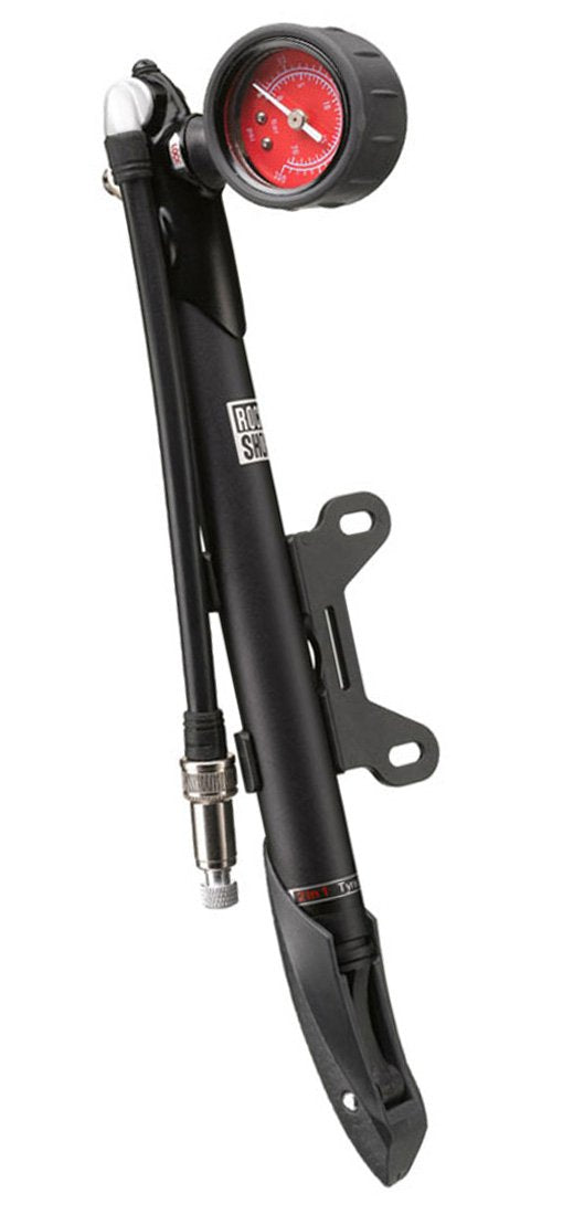 RockShox HP/HV Convertible Shock Pump - Black - Cambria Bike