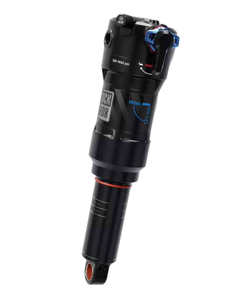 RockShox Deluxe Ultimate RCT Air Rear Shock - Trunnion - Black - 2022 Black 205mm 65mm Travel - C1