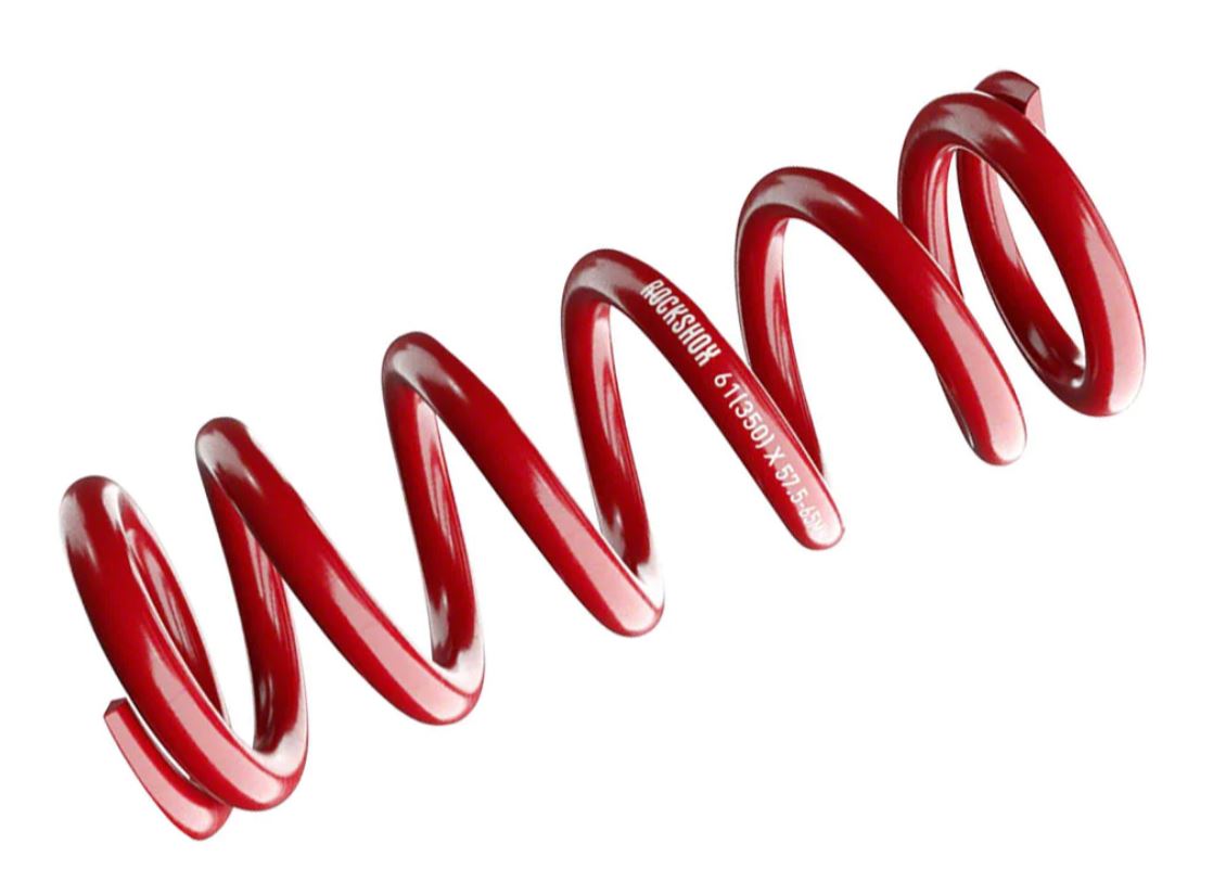 RockShox Metric Coil Rear Shock Spring - 151mm - Red – Cambria Bike