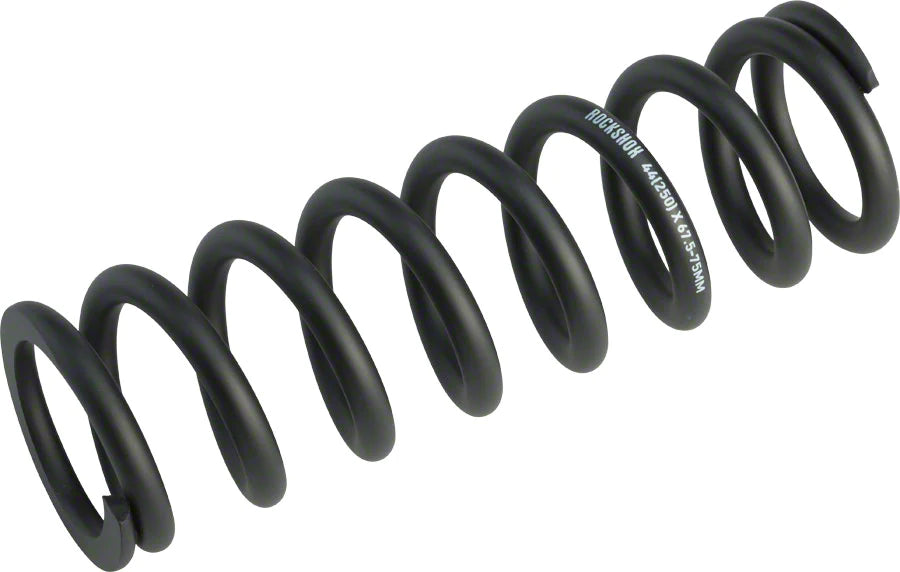 RockShox Metric Coil Rear Shock Spring - 174mm - Black Black 174mm - 67.5-75mm 250 lbs