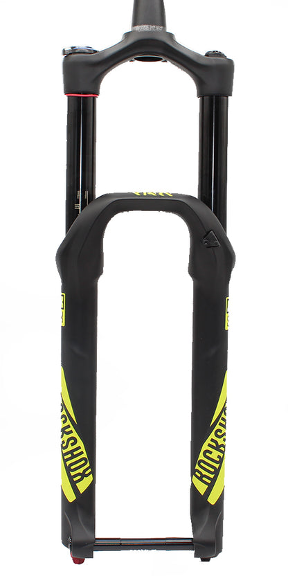 RockShox Yari RC 170 27.5" 15x110 - Black-Yellow Decals Black - Yellow Decals 44mm Offset - 1.5" Tapered SoloAir