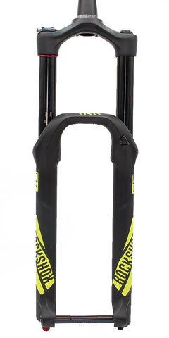 RockShox Yari RC 170 27.5 15x110 - Black-Yellow Decals - Cambria Bike