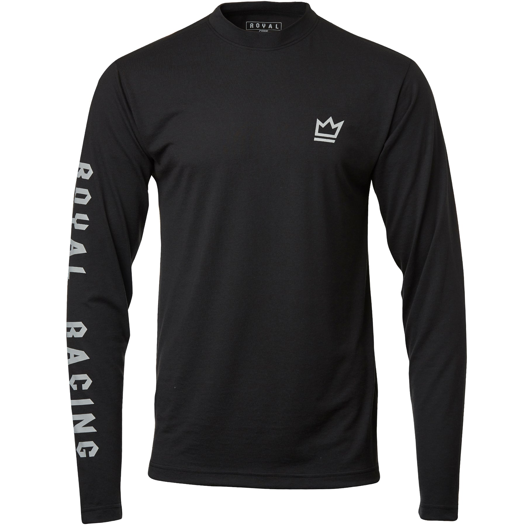 Royal Core Long Sleeve MTB Jersey Racing Black Heather 2022