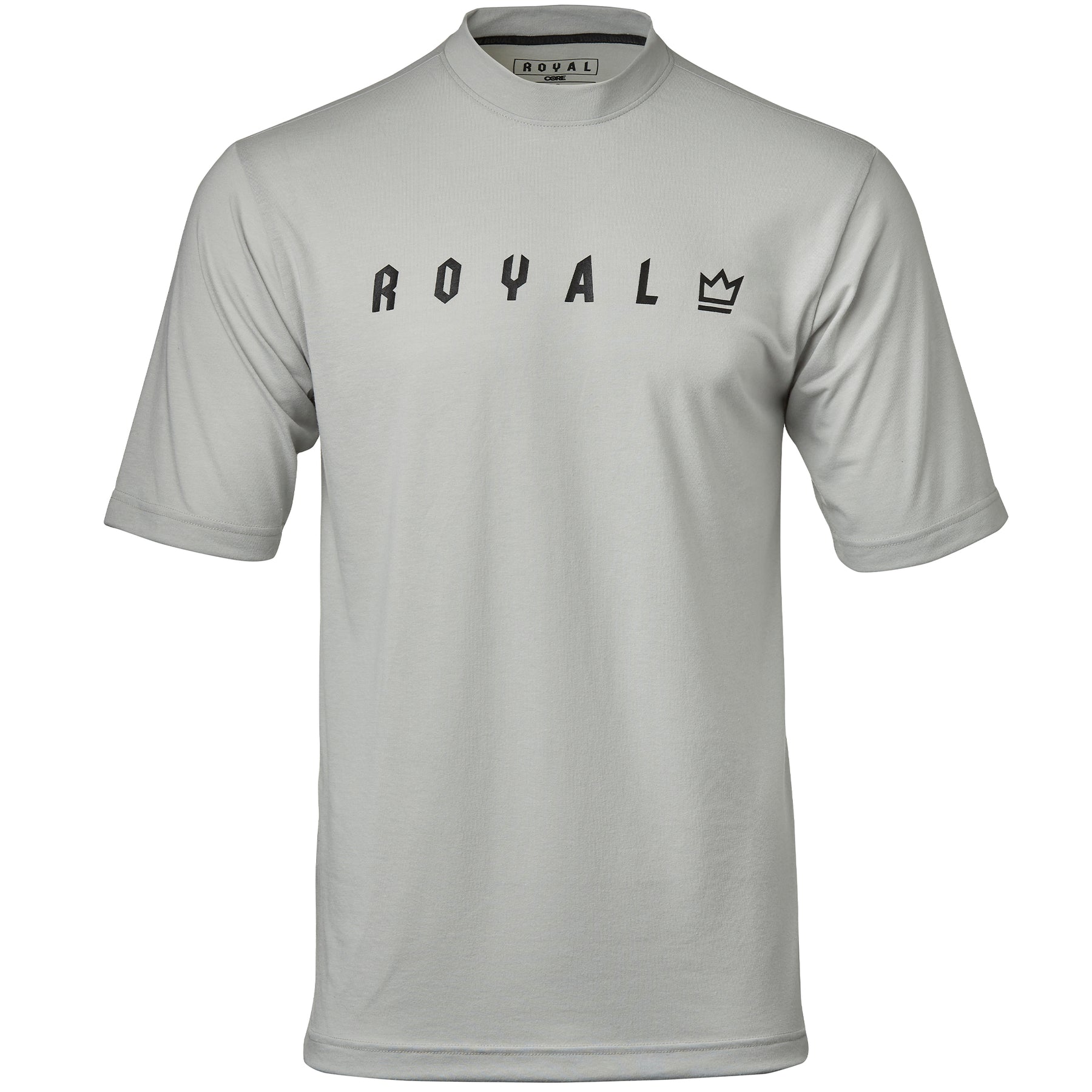 Royal Core Short Sleeve MTB Jersey - Micro - Gray Heather - 2022 Gray Small 