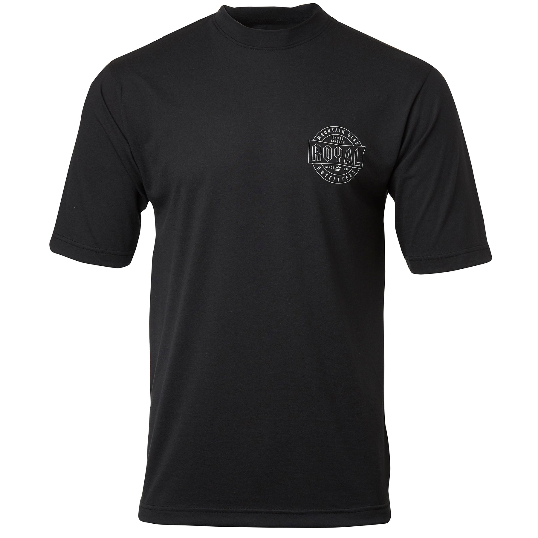 Royal Core Short Sleeve MTB Jersey - Outfitters - Black Heather - 2022 Black X-Small 