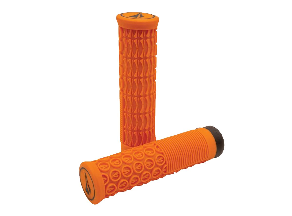 SDG Thrice 33 Lock-On Grips - Orange Orange  