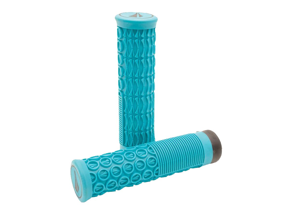 SDG Thrice 33 Lock-On Grips - Turquoise Turquoise  