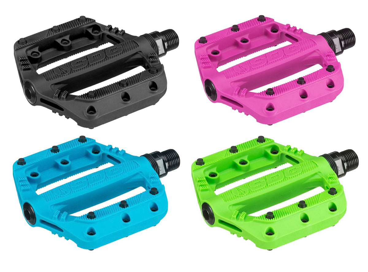SDG Slater Platform Pedals - Blue Blue  