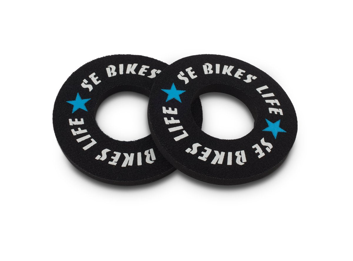 SE Bikes Life Grip Donuts - Black Black  