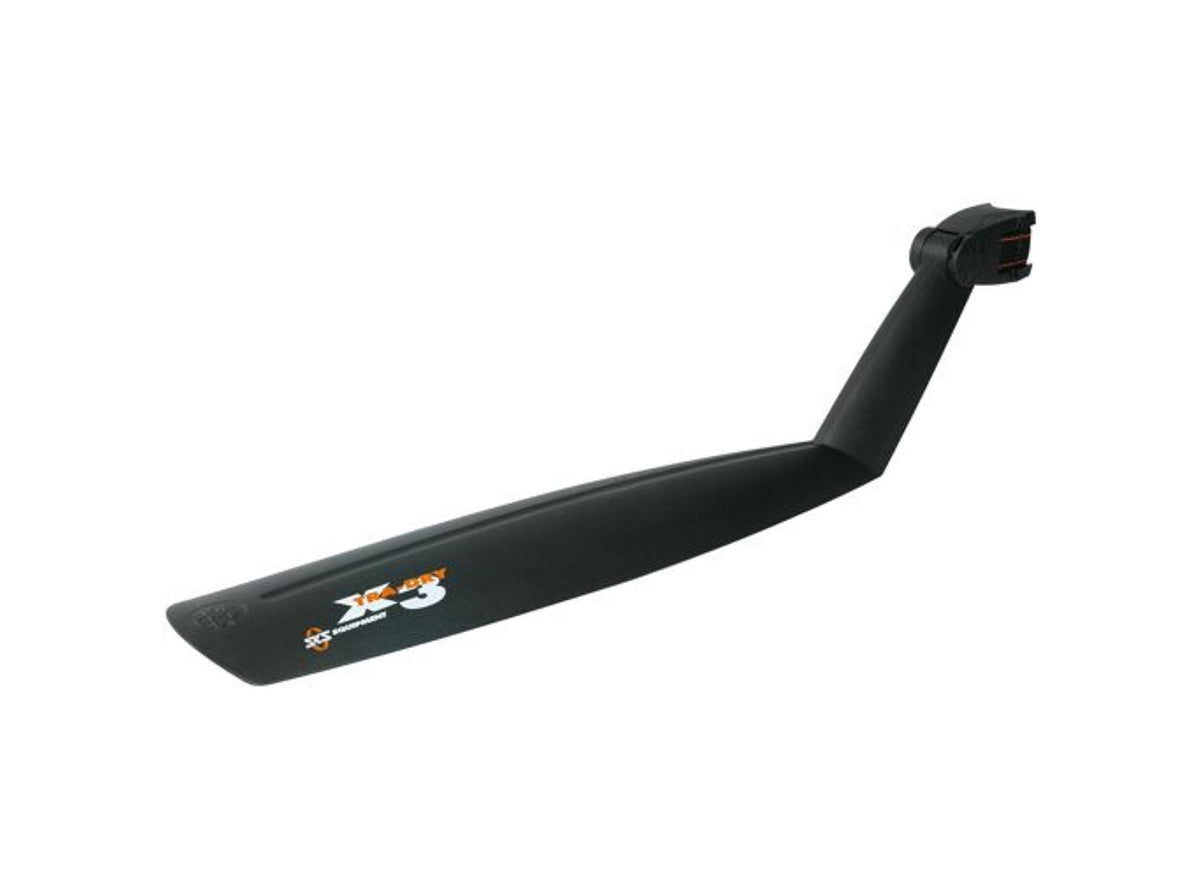 SKS X-TRA Dry Rear Seatpost Fender - Black Black  