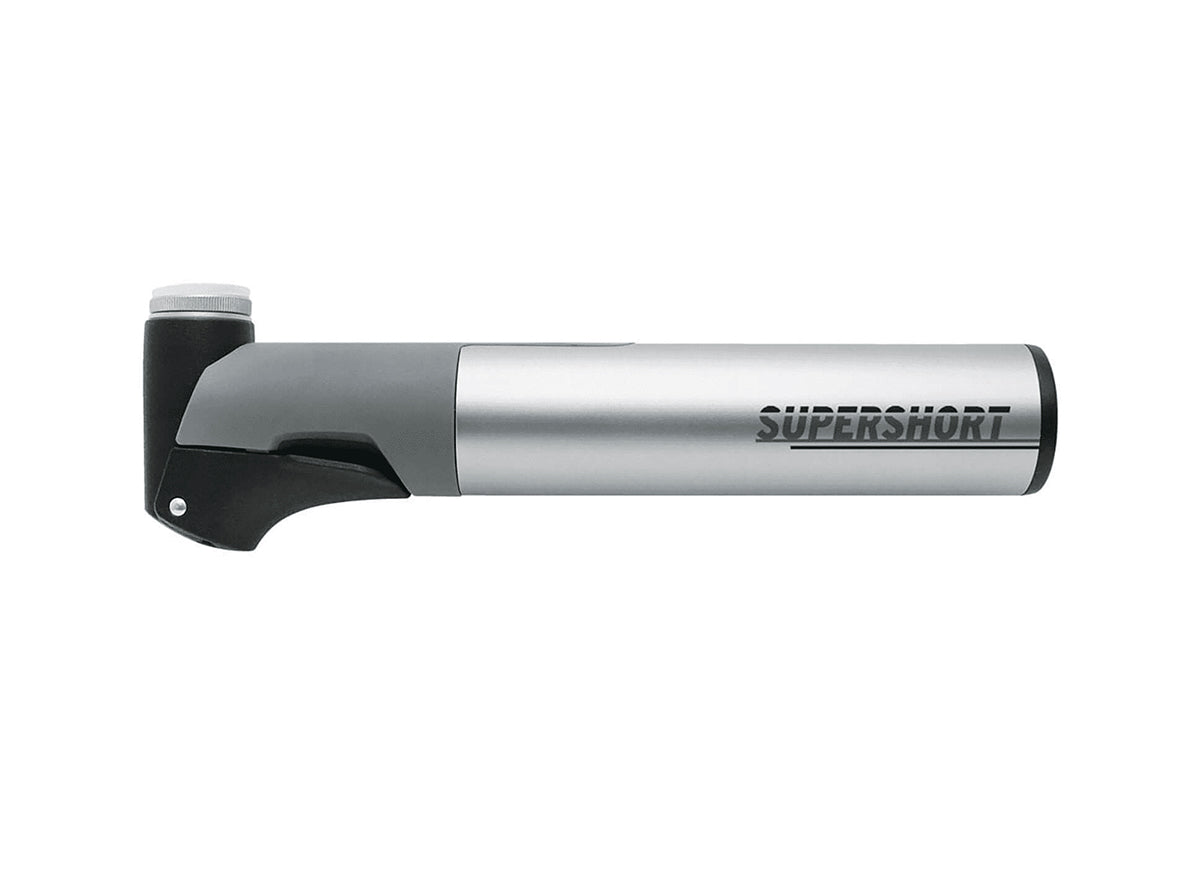 SKS Supershort Mini Pump Silver - Gray Presta / Schrader 
