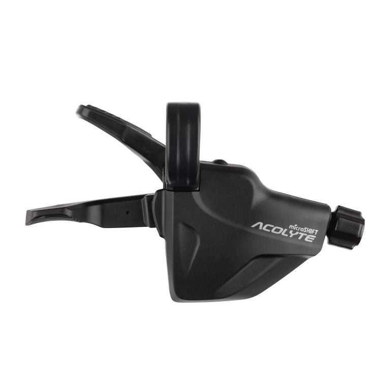 microSHIFT Acolyte Quick Trigger Pro 8 Spd Right Shifter Black Without Gear Indicator 