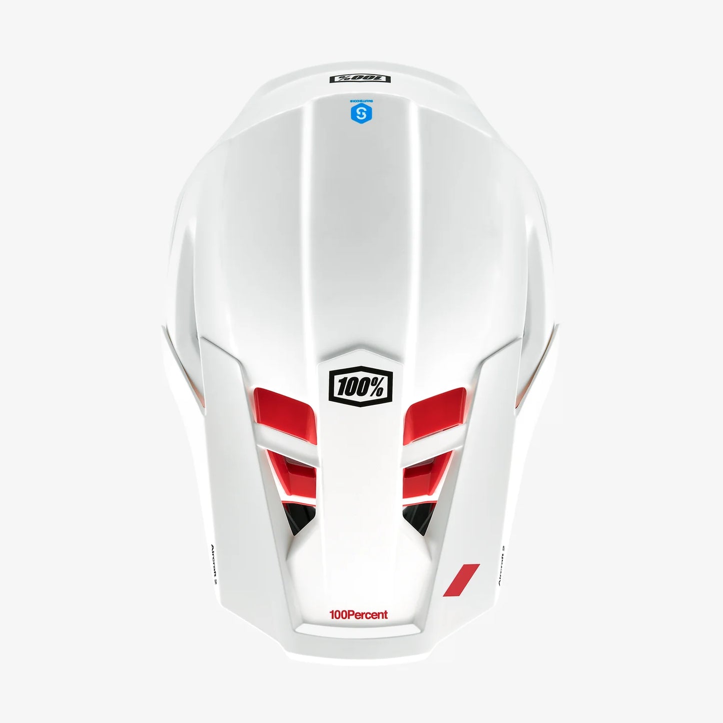 100% Aircraft 2 Full Face Helmet - Red-White - 2021