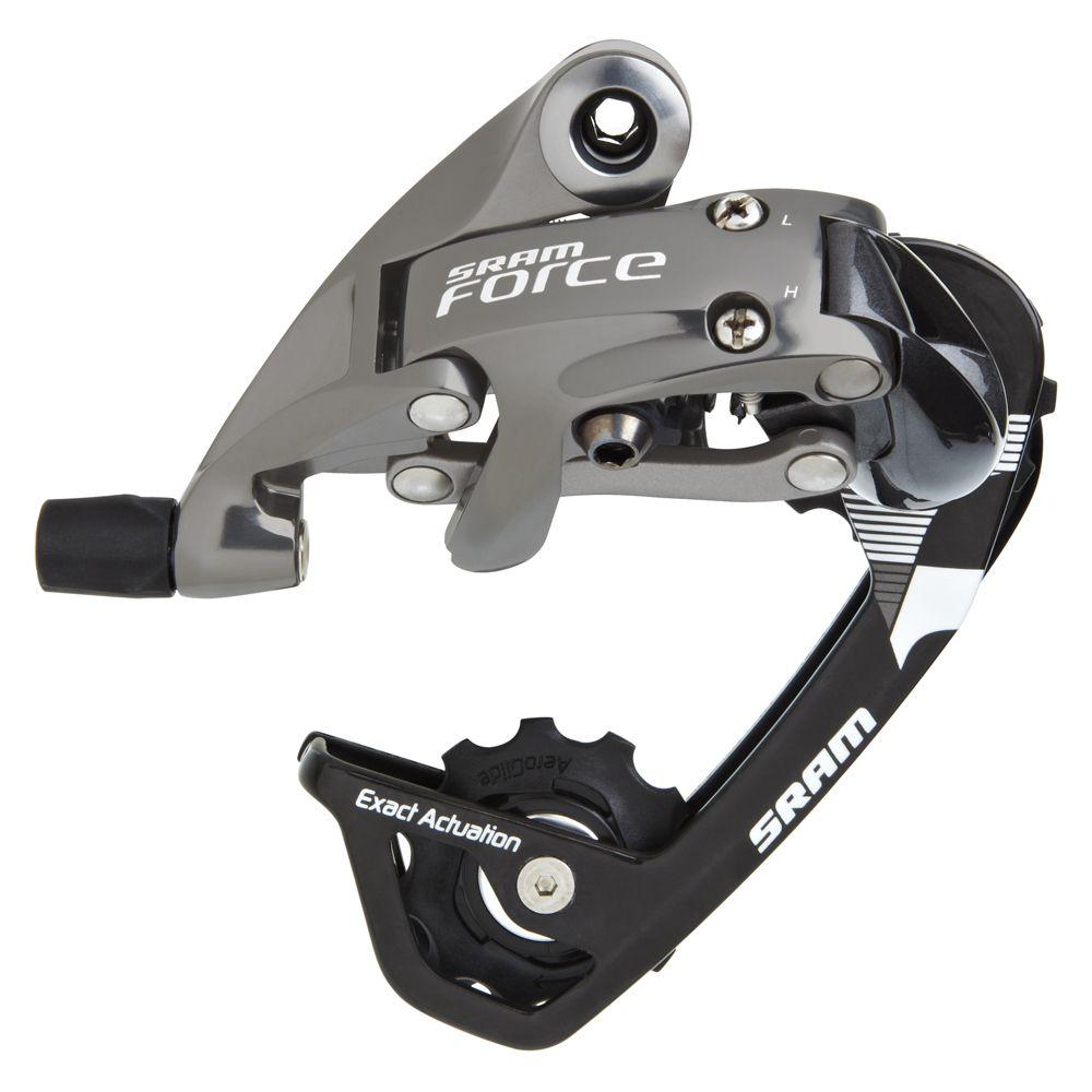 SRAM Force WiFLi 10 Spd Rear Derailleur Gray Medium Cage 