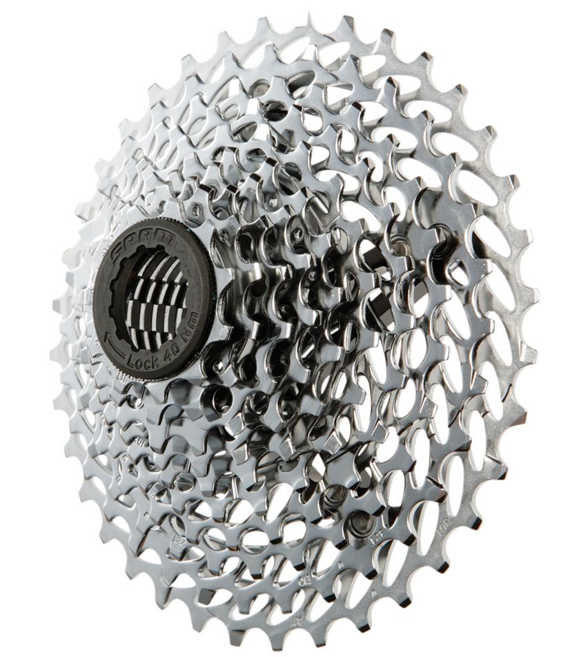 SRAM PG1030 10 Spd MTB Cassette Silver 11-26t 