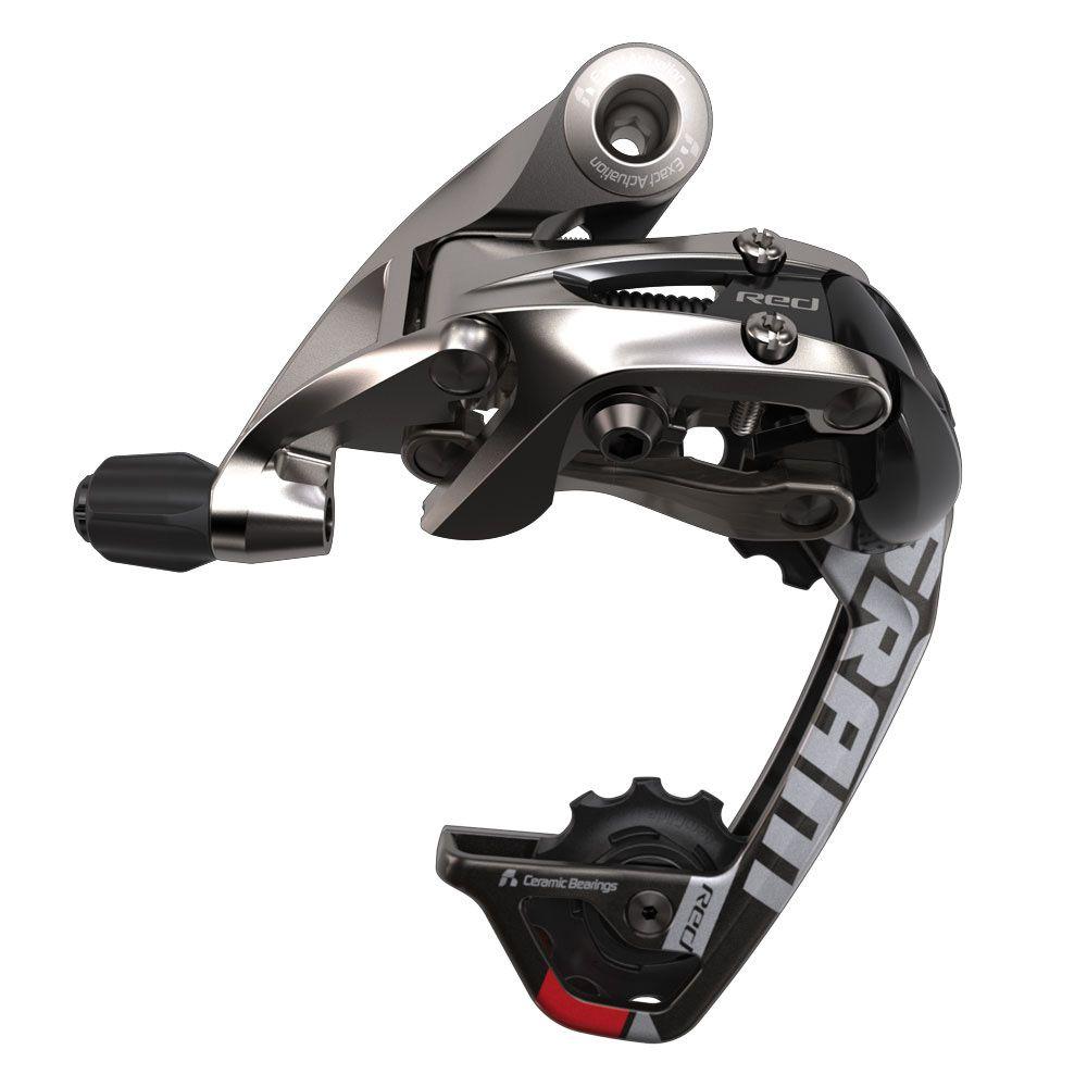 SRAM Red WiFLi 10 Spd Rear Derailleur Black - Silver Medium Cage 