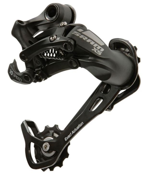 SRAM X5 10 Spd MTB Rear Derailleur Black Long Cage 