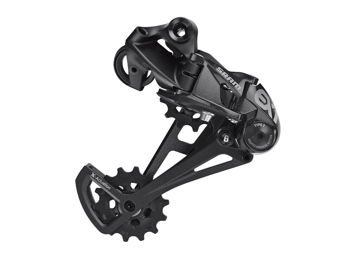 SRAM EX1 8 Spd MTB Rear Derailleur Black Long Cage 