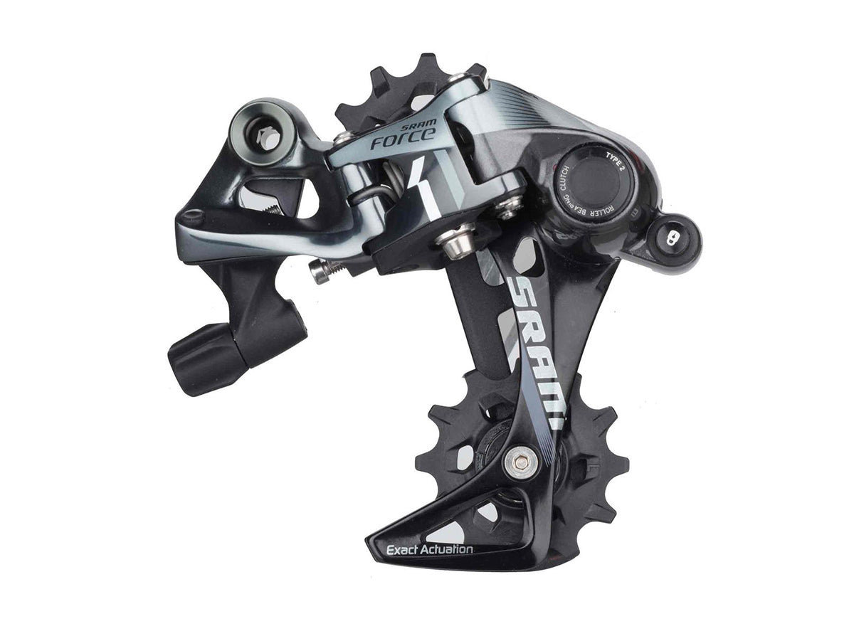 SRAM Force CX1 1x11sp Rear Deraileur - OEM Black Medium Cage 