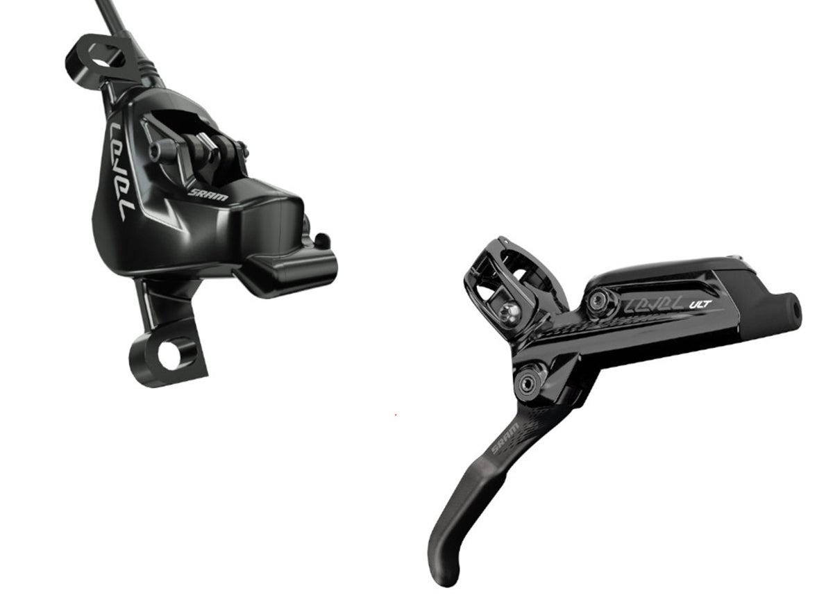 SRAM Level Ultimate Disc Brake and Lever - Rear - Black Black  