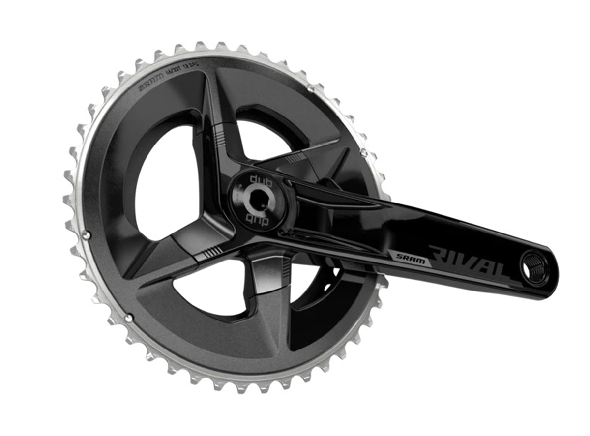 SRAM Rival AXS 12 Spd Road Crankset - Black