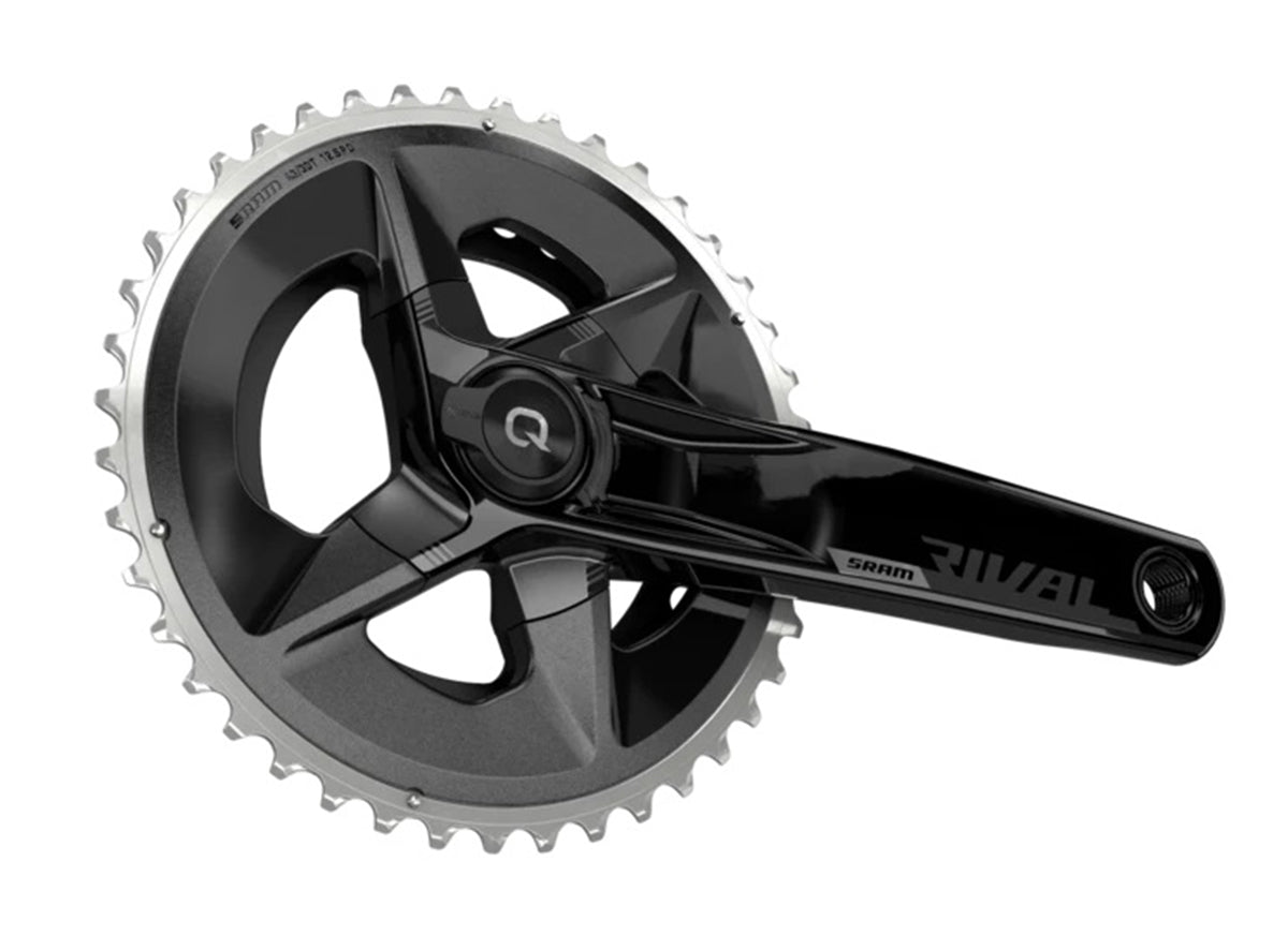 SRAM Rival AXS Wide 12 Spd Road Power Meter Crankset - Black