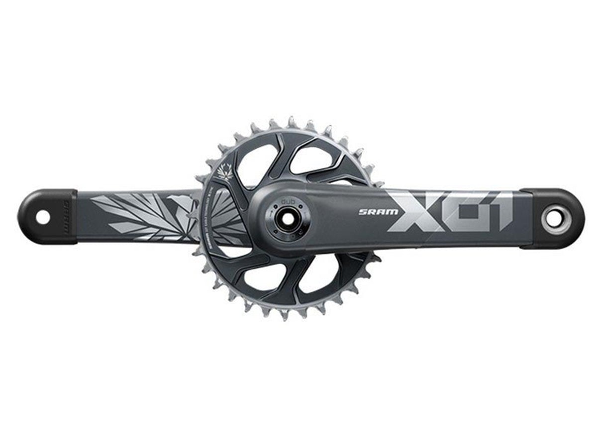 SRAM X01 Eagle Boost 12 Spd Crankset - Lunar-Polar Lunar - Polar 165mm - 32t 