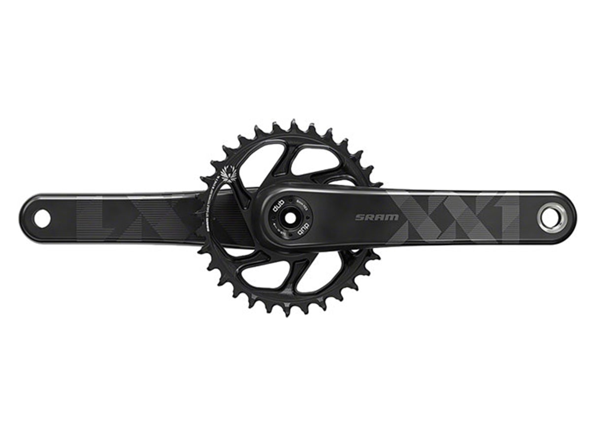 SRAM XX1 Eagle Carbon Boost DUB 12 Spd Crankset - Black Black 170mm - 34t 