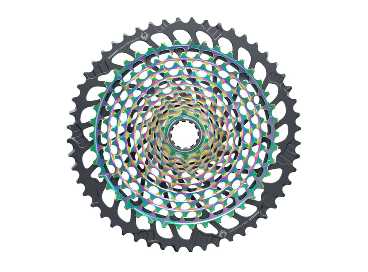 SRAM XX1  Eagle XG-1299 12 Spd MTB Cassette - Rainbow - 2020 Rainbow 10-52t XD