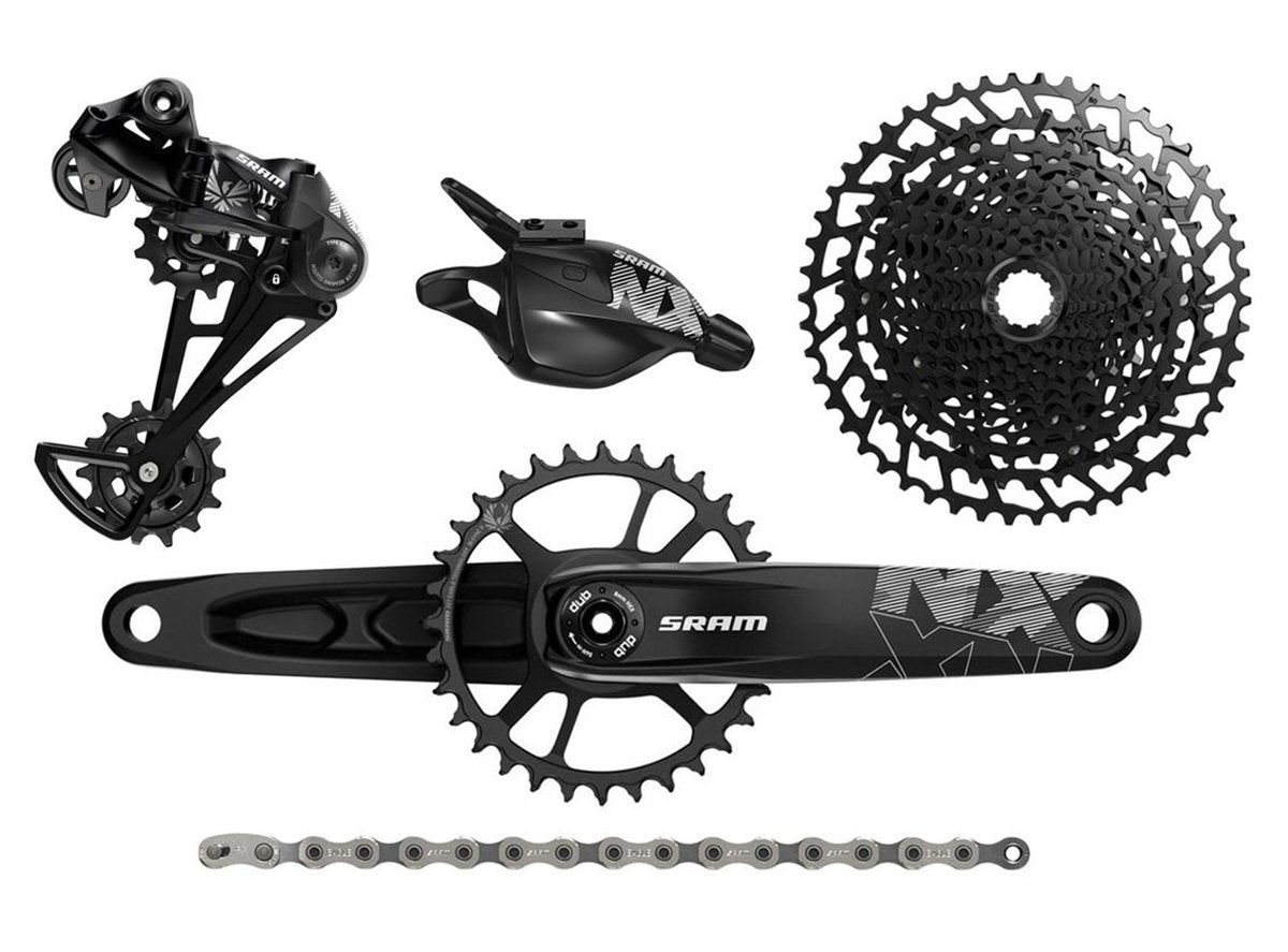 SRAM NX Eagle Boost MTB Groupset - Black Black 175mm 