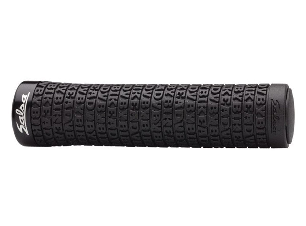 Salsa Backcountry Lock-On Grips - Black Black  