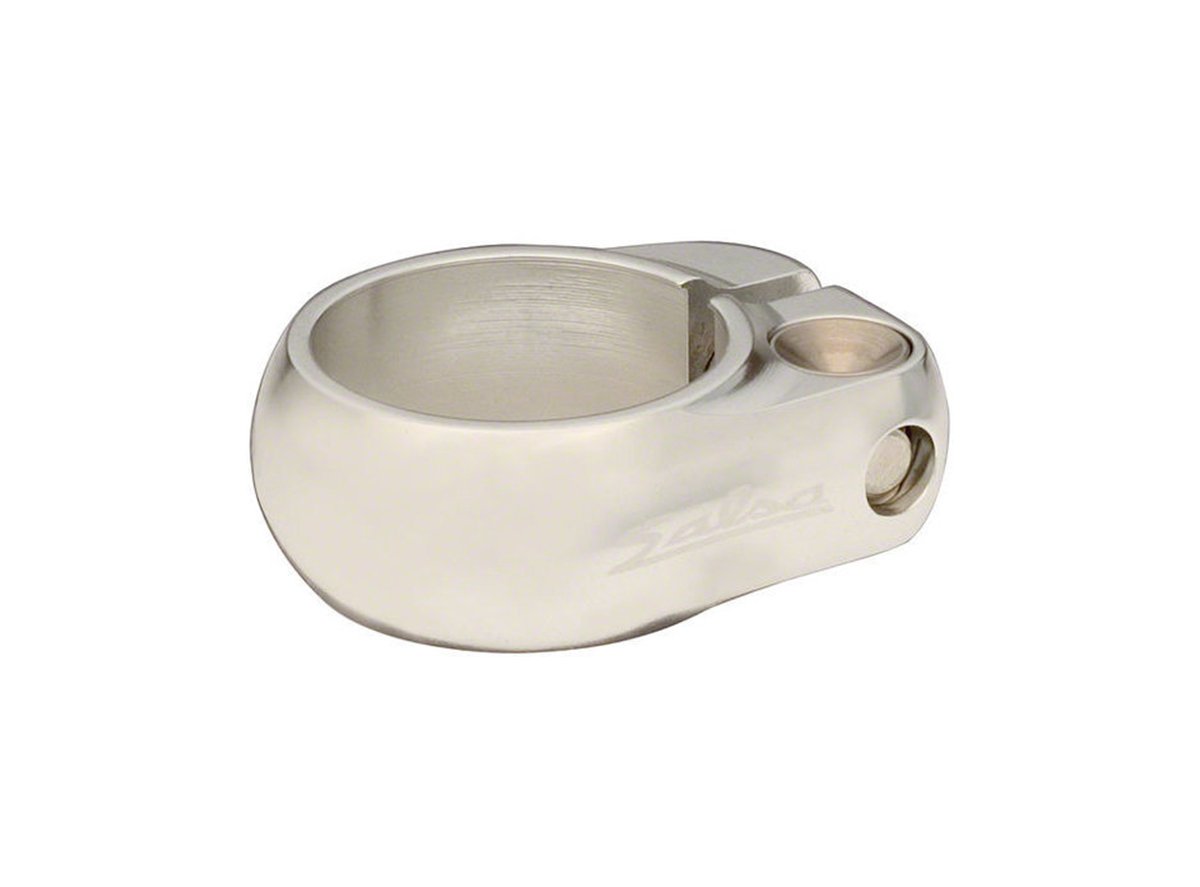 Salsa Lip-Lock Seat Collar - Silver Silver 32.0mm 