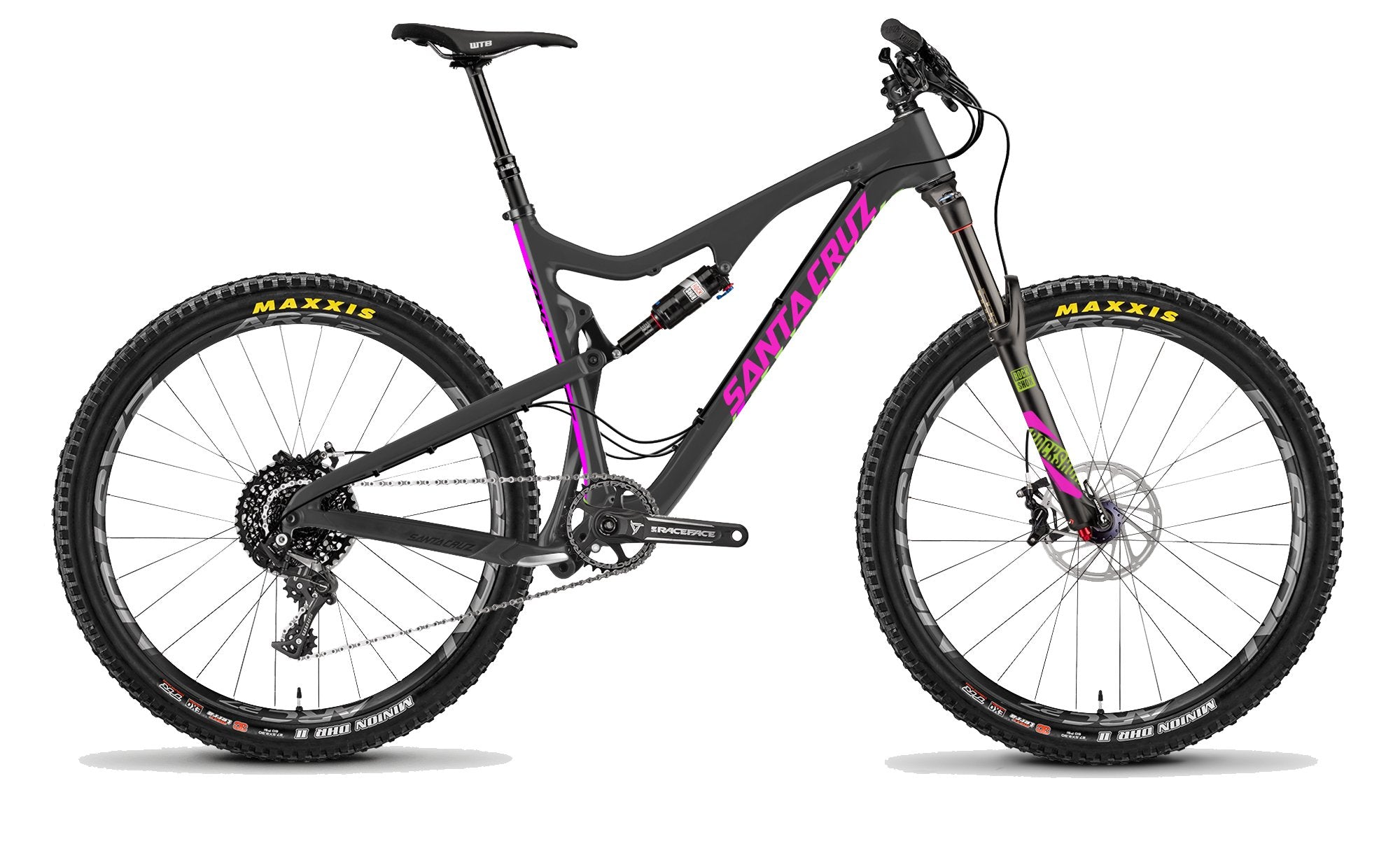 Santa Cruz Bronson Carbon CC 27.5 X01 Satin Black Magenta