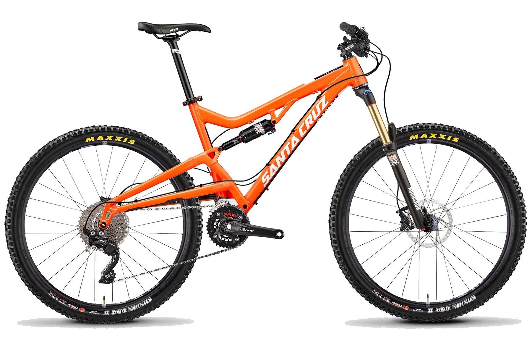 Santa Cruz Heckler 27.5 R Kit Orange Black Cambria Bike