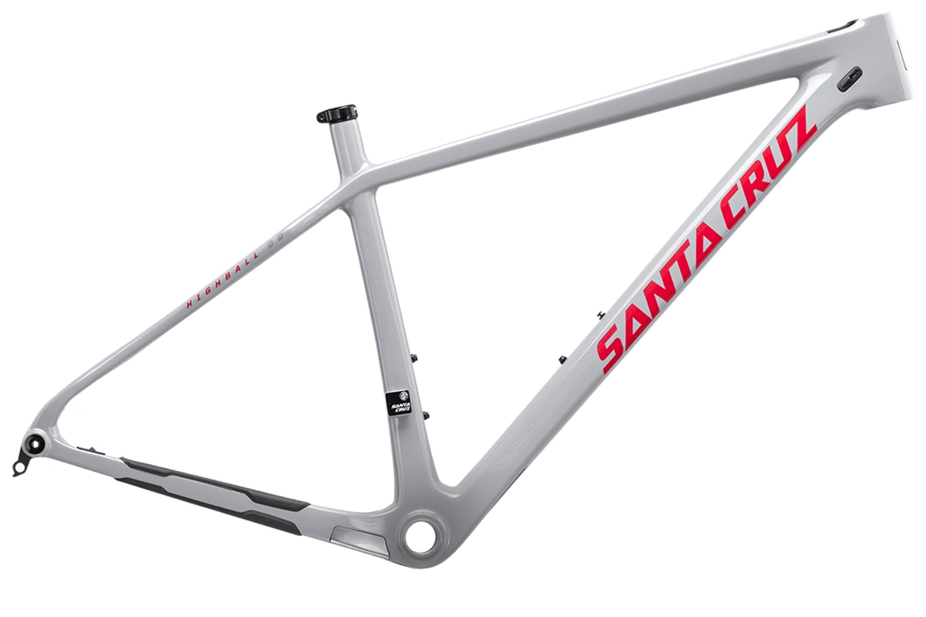 Santa Cruz Highball 29 CC Hardtail Frame Gray Red Cambria Bike