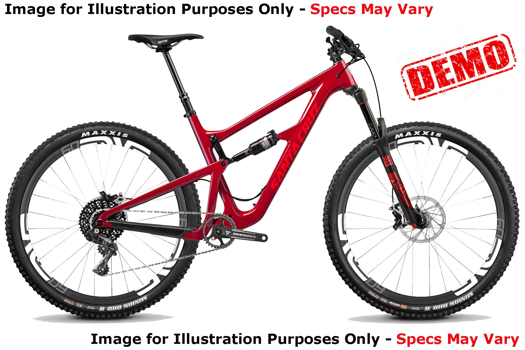 Santa Cruz Hightower 29 Carbon CC X01 ENVE Kit Red Medium