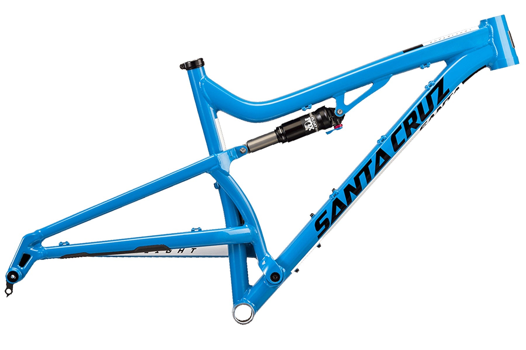 Santa Cruz Superlight AL Full Suspension Frame Blue White