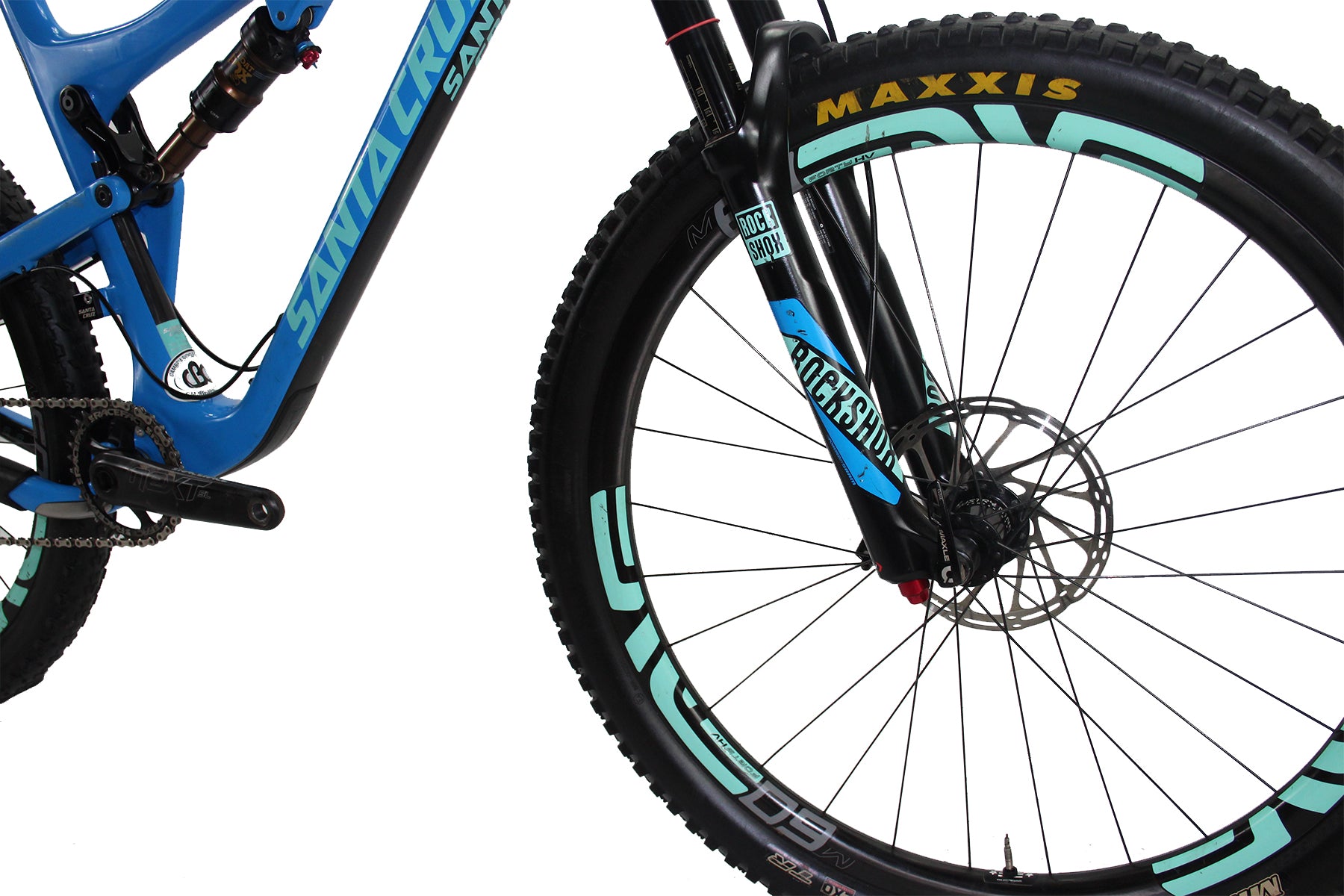 Santa Cruz 5010 2 CC XX1 ENVE Kit Blue Large Demo 1