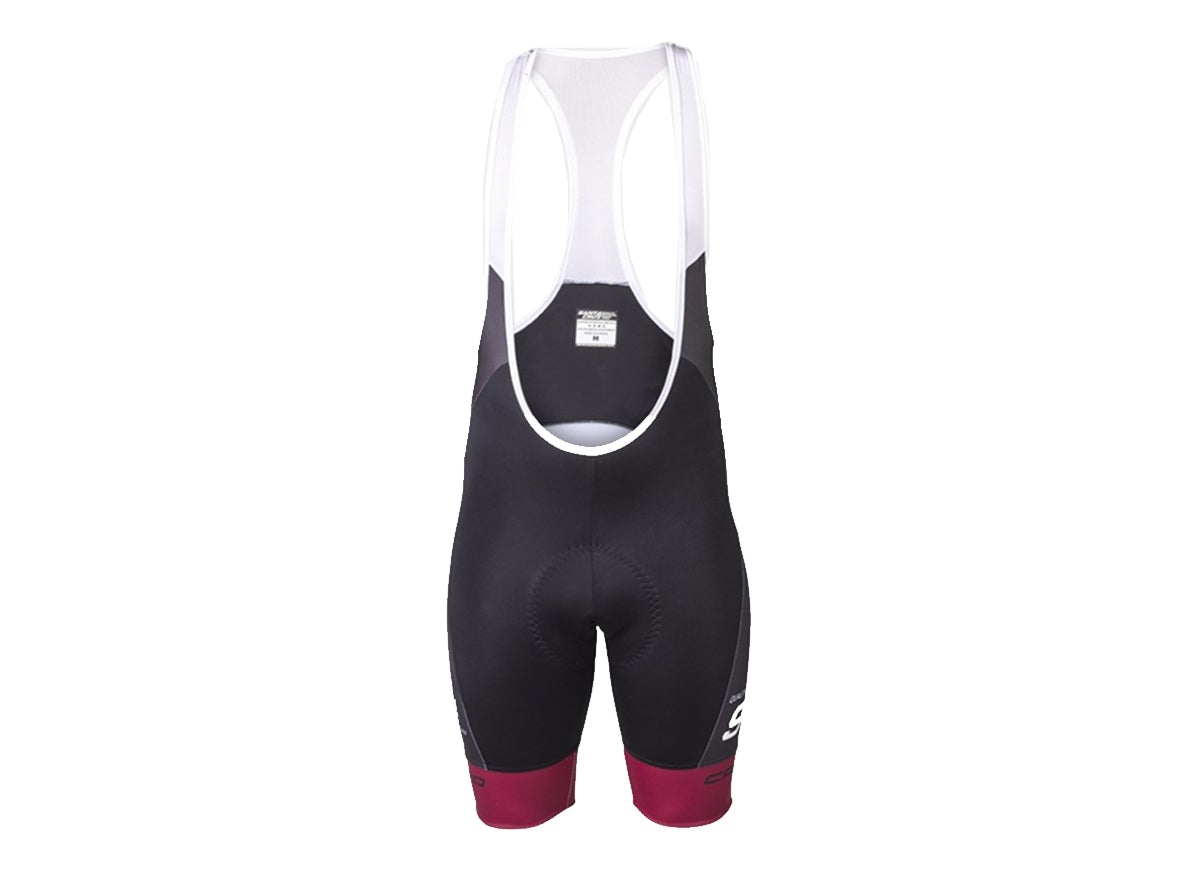 Santa Cruz Capo Dano Bibshort Black Burgundy Cambria Bike