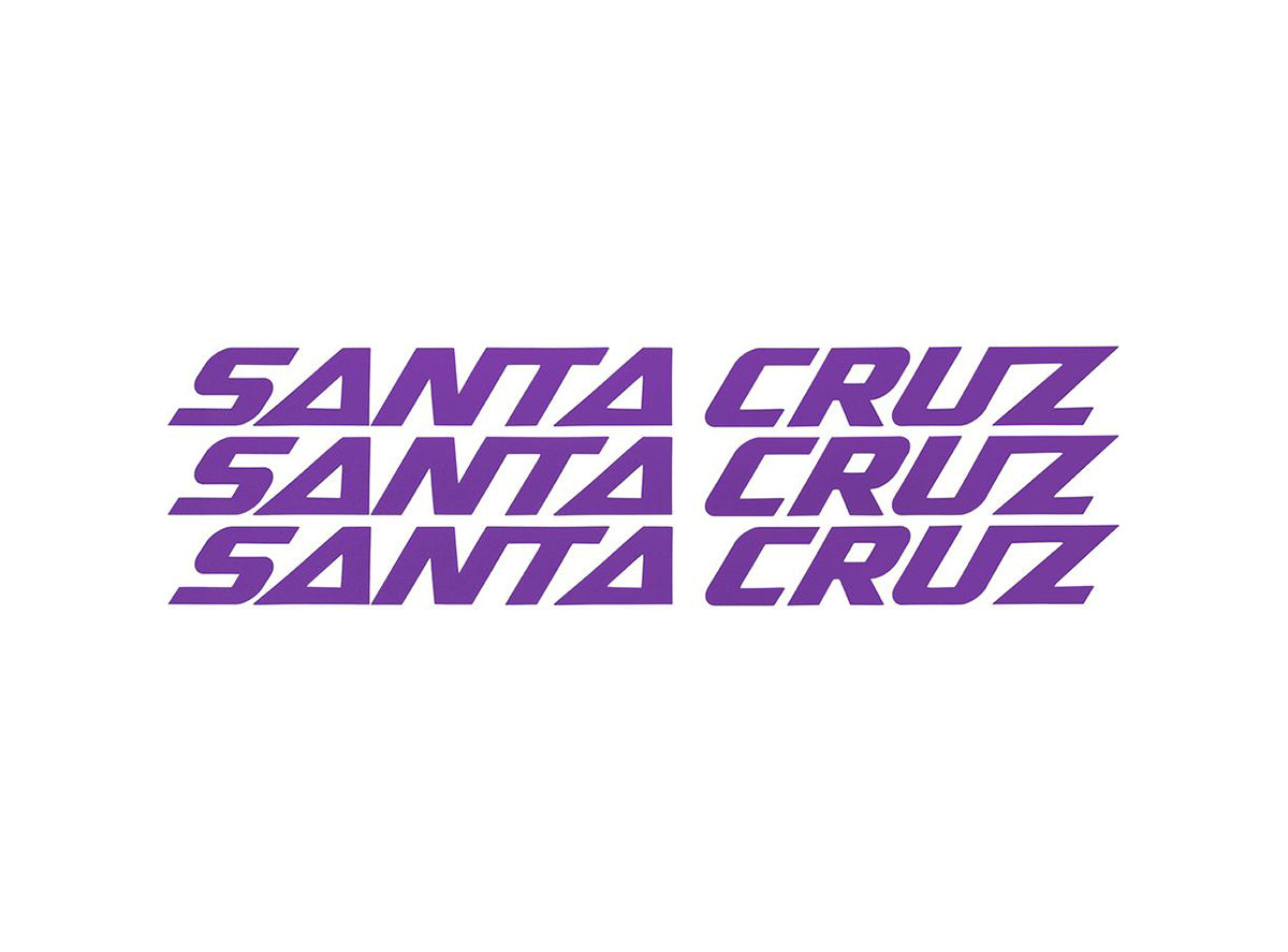 Santa Cruz Custom Downtube Decal