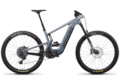 Santa Cruz Heckler Carbon 29 E-Bike - R Kit - Maritime Gray - 2022 Maritime Gray Medium 