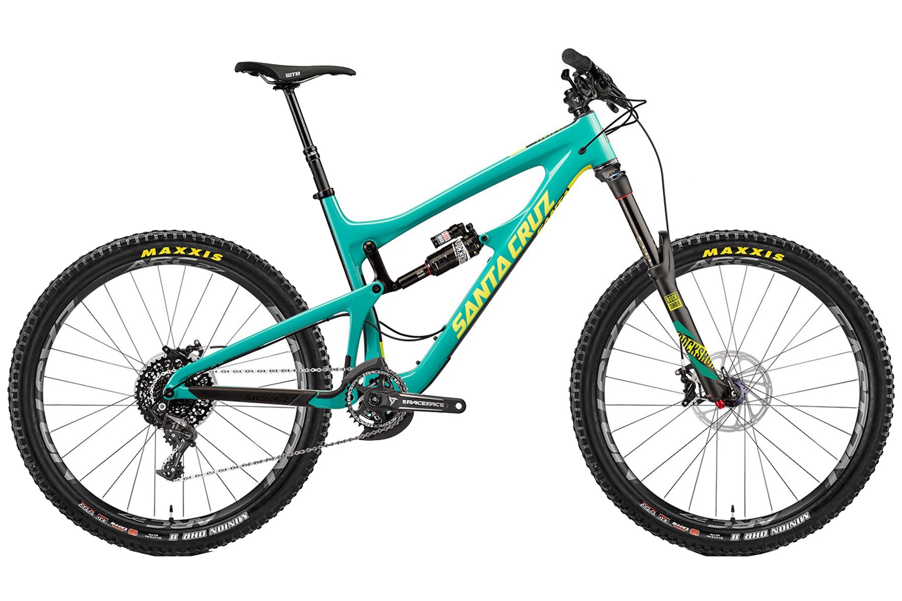 Santa Cruz Nomad CC X01 Pike Kit Green Large Demo 1